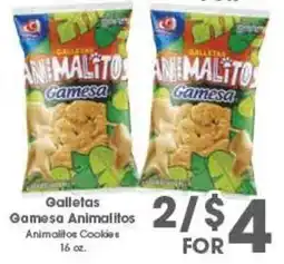 Arteagas Food Center Gamesa Animalitos Cookies offer