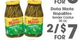 Arteagas Food Center Doña Maria Nopalitos offer
