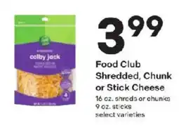 Coborn's Colby Jack Shredded, Chunk or Stick Cheese offer