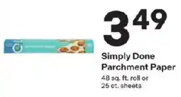 Coborn's Simply Done Parchment Paper offer
