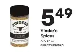 Coborn's Kinder's Spices offer