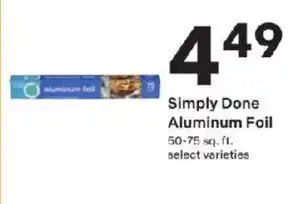 Coborn's Simply Done Aluminum Foil offer