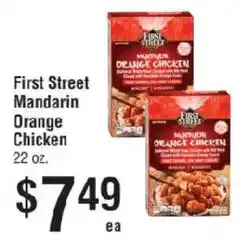 Smart & Final First Street Mandarin Orange Chicken offer