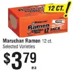 Smart & Final Maruchan Ramen offer