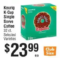 Smart & Final Keurig K-Cup Single Serve Coffee offer