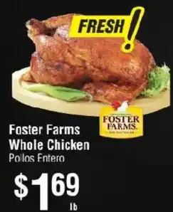 Smart & Final Foster Farms Whole Chicken offer