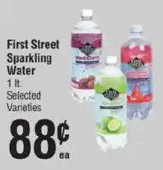 Smart & Final First Street Sparkling Water offer
