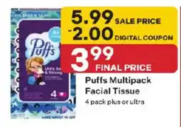 Coborn's Puffs Multipack Facial Tissue offer