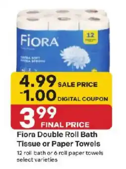 Coborn's Fiора Double Roll Bath Tissue or Paper Towels offer