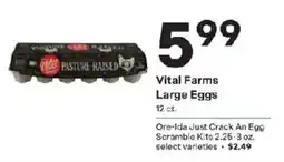 Coborn's Vital Farms Large Eggs offer