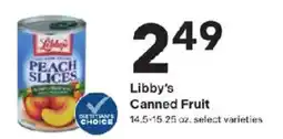 Coborn's Libby's Canned Fruit offer
