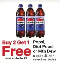 Coborn's Pepsi Diet Pepsi or Mtn Dew offer