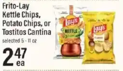 Lowes Foods Frito-Lay Kettle Chips, Potato Chips, or Tostitos Cantina offer