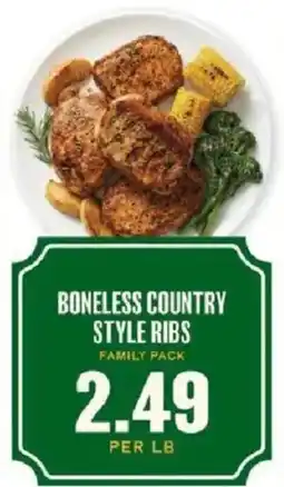 Lowes Foods Boneless country style ribs offer