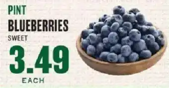 Lowes Foods Pint blueberries offer