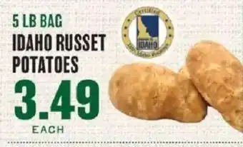 Lowes Foods Idaho russet potatoes offer