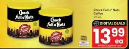 Safeway Chock full o' Nuts coffee offer
