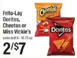 Lowes Foods Frito-Lay Doritos, Cheetos or Miss Vickie's offer