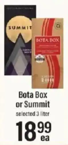 Lowes Foods Bota Box or Summit offer