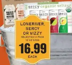Lowes Foods Loneriver, sercy or vizzy offer