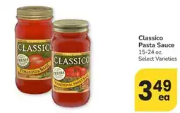 Safeway Classico pasta sauce offer
