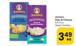 Safeway Annie's Mac & Cheese offer