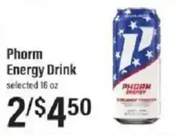 Lowes Foods Phorm Energy Drink offer