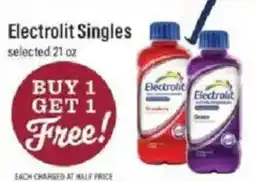 Lowes Foods Electrolyte Singles offer