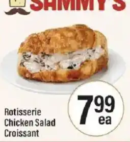 Lowes Foods Shimmy's Rotisserie Chicken Salad Croissant offer
