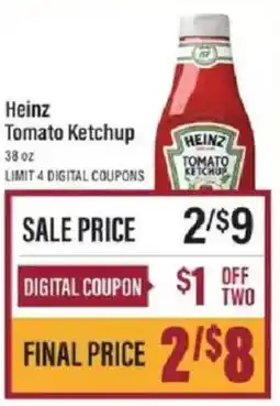 Lowes Foods Heinz tomato ketchup offer