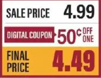 Lowes Foods Digital Coupon offer