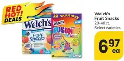 Safeway Welch's fruit snacks offer