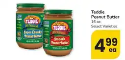 Safeway Teddie peanut butter offer
