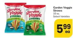 Safeway Garden Veggie Straws offer