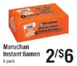 Lowes Foods Maruchan instant ramen offer