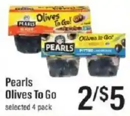 Lowes Foods Pearls Olives To Go offer