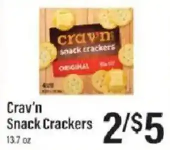 Lowes Foods Crav'n Snack Crackers offer