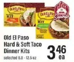 Lowes Foods Old El Paso Hard & Soft Taco Dinner Kits offer