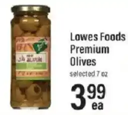 Lowes Foods Lowes Foods Premium Olives offer