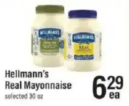 Lowes Foods Hellmann's Real Mayonnaise offer