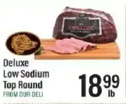 Lowes Foods Deluxe Low Sodium Top Round offer