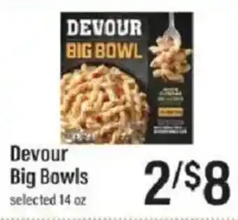 Lowes Foods Devour Big Bowls offer