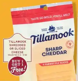 Lowes Foods Tillamook sharp cheddar offer