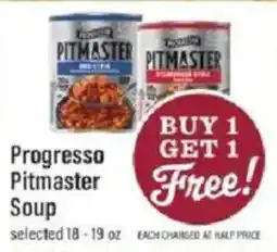 Lowes Foods Progresso Pitmaster Soup offer