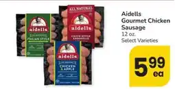 Safeway Aidells Gourmet Chicken Sausage offer