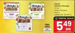 Safeway Amylu Chicken Sausage offer