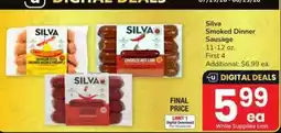 Safeway Silva Smoked Dinner Sausage offer