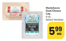 Safeway Montchevre goat cheese log offer