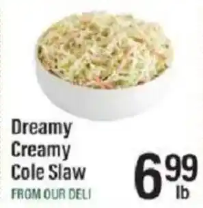 Lowes Foods Dreamy Creamy Cole Slaw offer