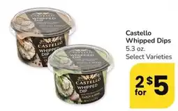 Safeway Castello Whipped Dips offer